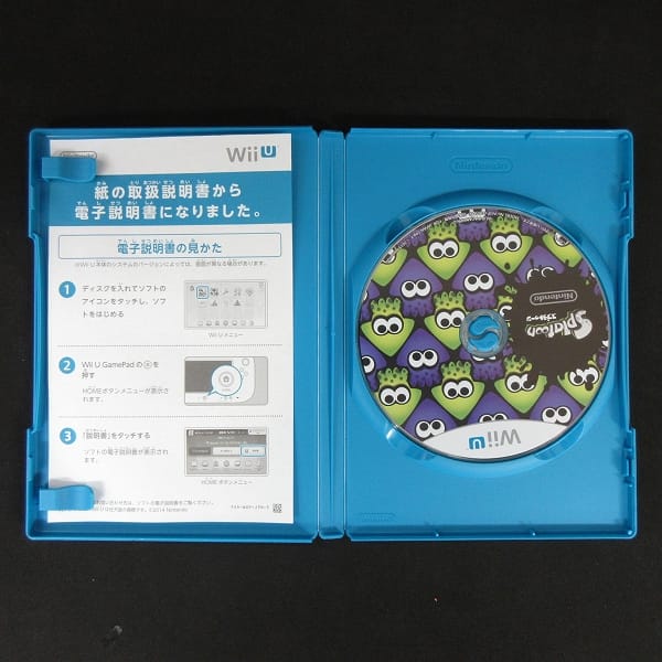 任天堂 WiiU ソフト スプラトゥーン Splatoon_3