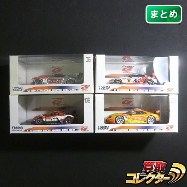 エブロ まとめ 1/43 AUTOBACS SUPER GT サード スープラ GT  他_1