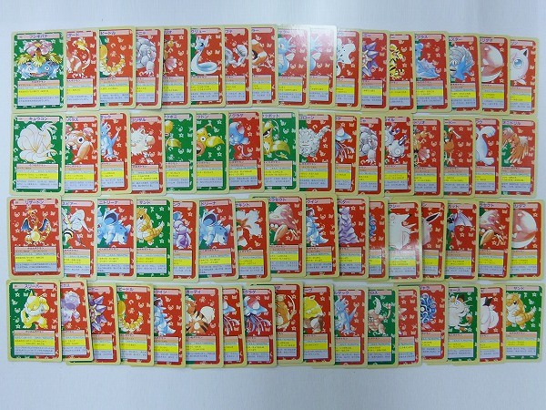 トップサン 当時 ポケモン カード 130枚 食玩 緑 青 フシギバナ_2