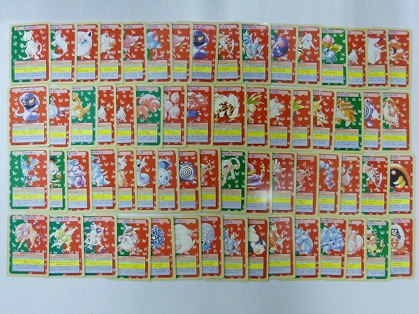 トップサン 当時 ポケモン カード 130枚 食玩 緑 青 フシギバナ_3