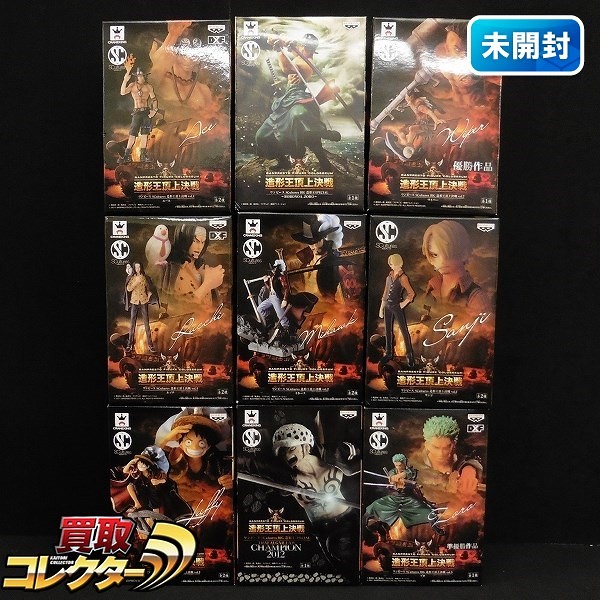 ONE PIECE DXF SCultures 造形王頂上決戦 ルフィ ゾロ 他