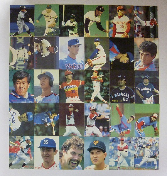 カルビー プロ野球 カード 1987年版 No.1～100 58枚_2