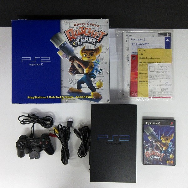 PS2 本体 SCPH39000 SCPH-39000RC / ラチェット&クランク_2