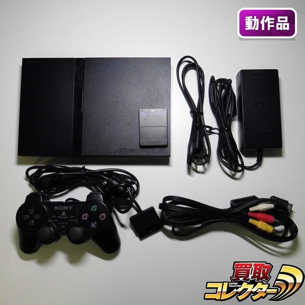 PS2 SCPH-70000 本体 コントローラ コード類 メモリーカード_1