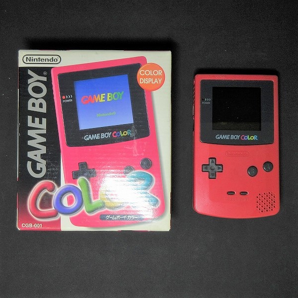 ゲームボーイカラー レッド 本体 GB Game Boy Color_2