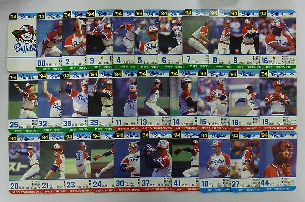 タカラ プロ野球 ゲーム カード 94年度 近鉄 ダイエー 日本ハム_3