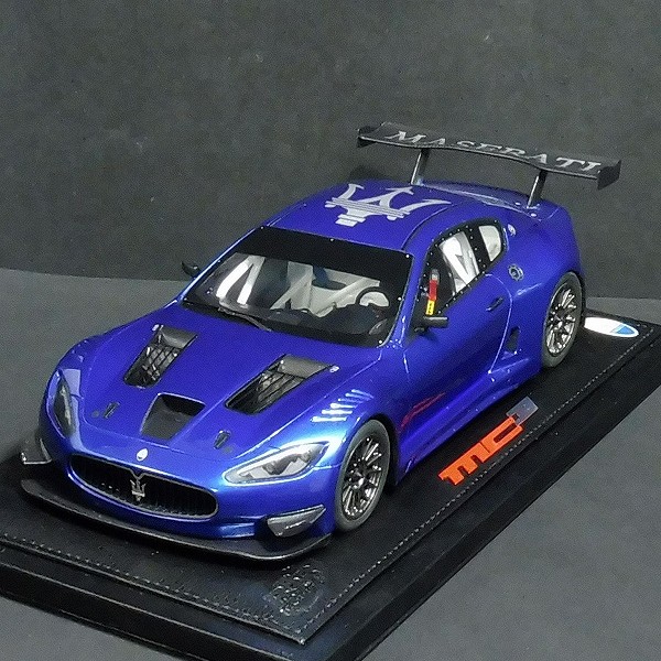 BBR 限定 1/18 マセラティ グランツーリスモ GT3 2012 Met. Blue_2