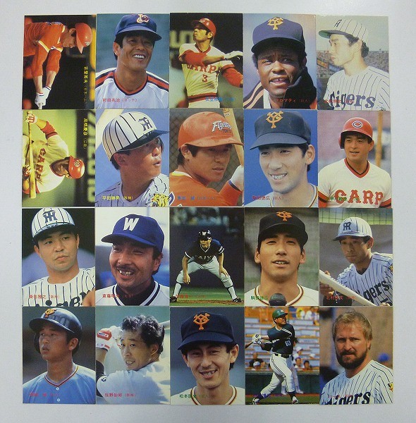 カルビー プロ野球 カード 1986年 No.1～100 44枚_3