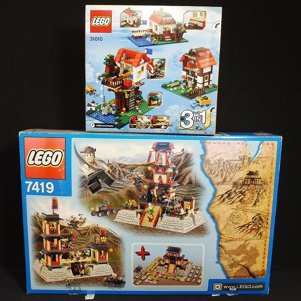 レゴ LEGO 7419 ゴールデンドラゴンの城 31010 ツリーハウス_2