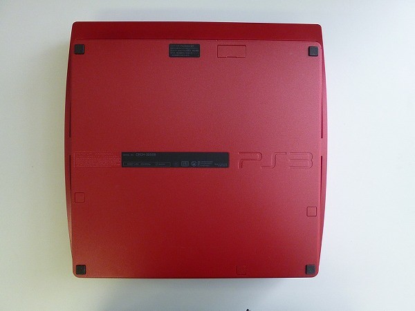 PS3 プレイステーション3 スカーレット・レッド CECH-3000B_3