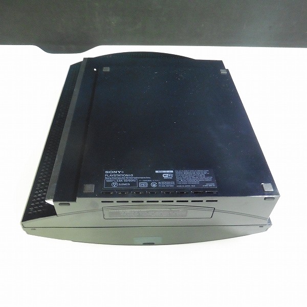 PS3 黒 CECHA00 PS PS2 プレイ可能 初期型 本体 付属品_3