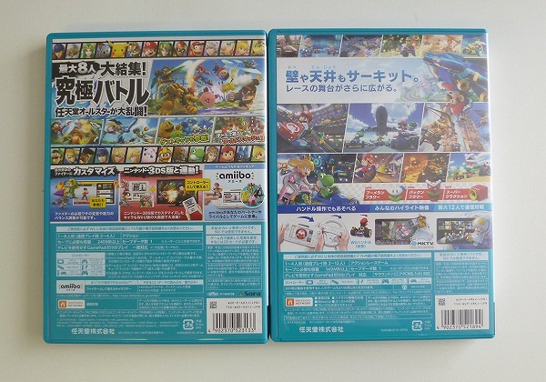 WiiU ソフト 大乱闘スマッシュブラザーズ マリオカート8_2