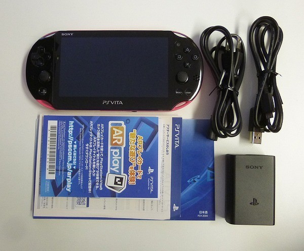 PlayStation PS VITA PCH-2000 Pink Black ピンク ブラック_2