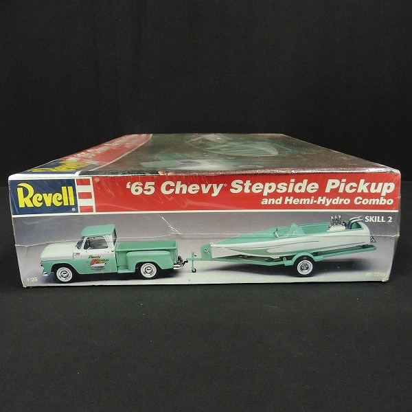 Revell 1/25 `65 Chevy Stepside Pickup and Hemi-Hydro Combo_2