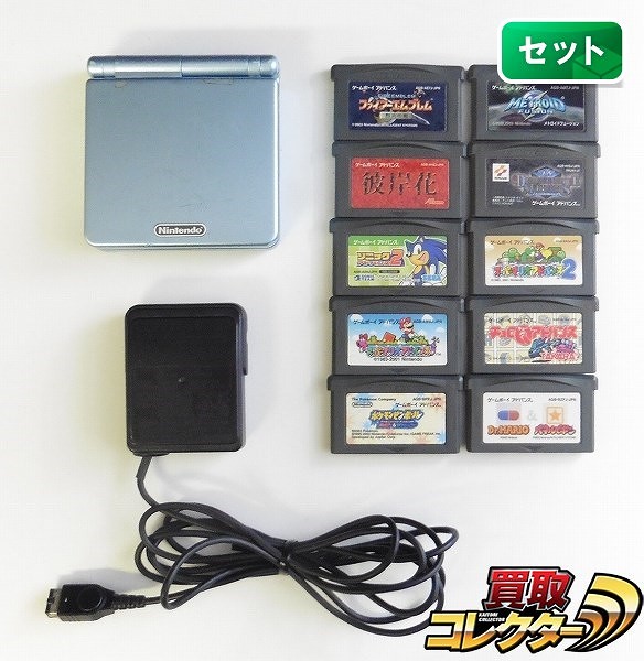 GBA SP 本体 ソフト10点 ファイアーエムブレム メトロイド 他_1