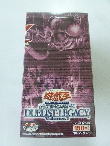 遊戯王 DUELIST LEGACY Volume.1 ボックス 30パック入 未開封_3