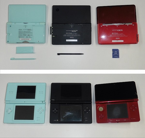 携帯ゲーム機 本体 6台 VITA 3DS DSi DSLite GBA  ワンダースワン_2