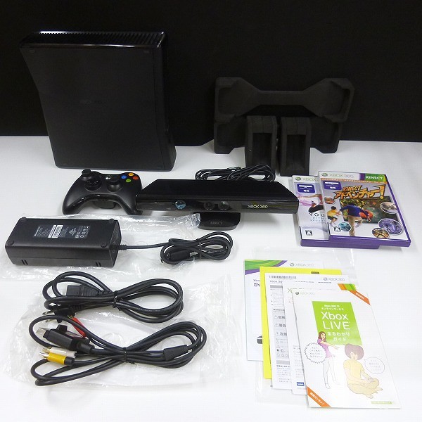 XBOX360 S 250GB KINECT ソフト Kinectアドベンチャー! 他_3