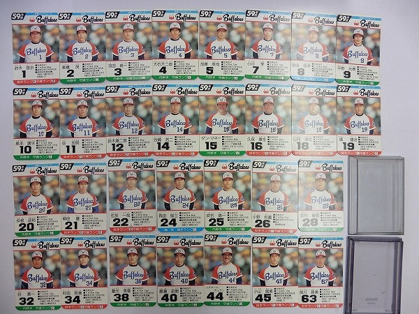 タカラ プロ野球 カード ゲーム 59年度 近鉄バファローズ 30枚_2
