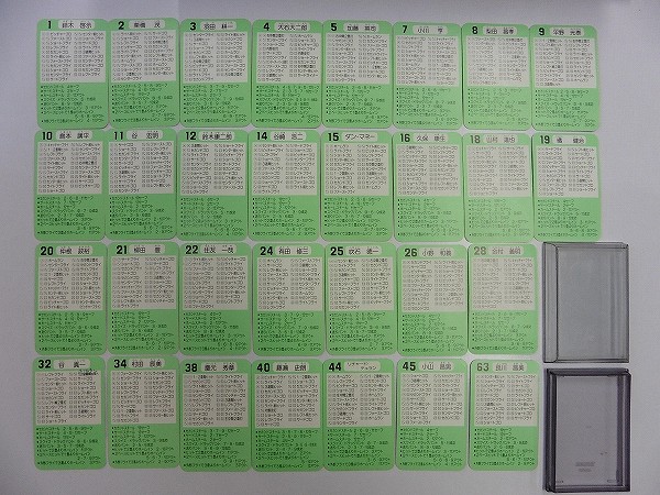 タカラ プロ野球 カード ゲーム 59年度 近鉄バファローズ 30枚_3
