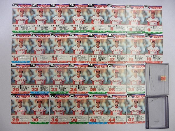 タカラ プロ野球 カード ゲーム 59年度 広島東洋カープ 30枚_2
