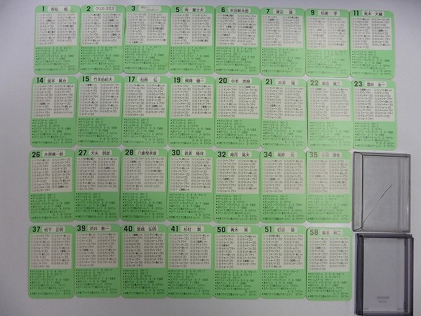 タカラ プロ野球 カード ゲーム 59年度 ヤクルトスワローズ 30枚_3