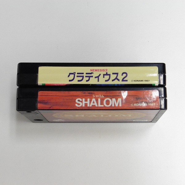 MSXソフト グラディウス2 SHALOM / シャロム コナミ_3