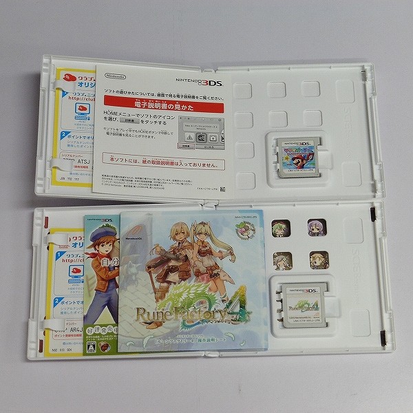 3DS ミスティピンク ソフト ルーンファクトリー4 マリオパーティ_3