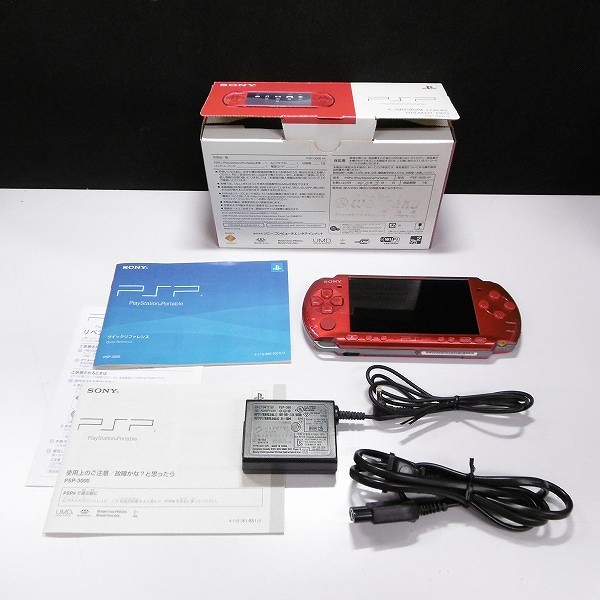 PSP-3000 ラディアントレッド ソフト 極魔界村 改_2