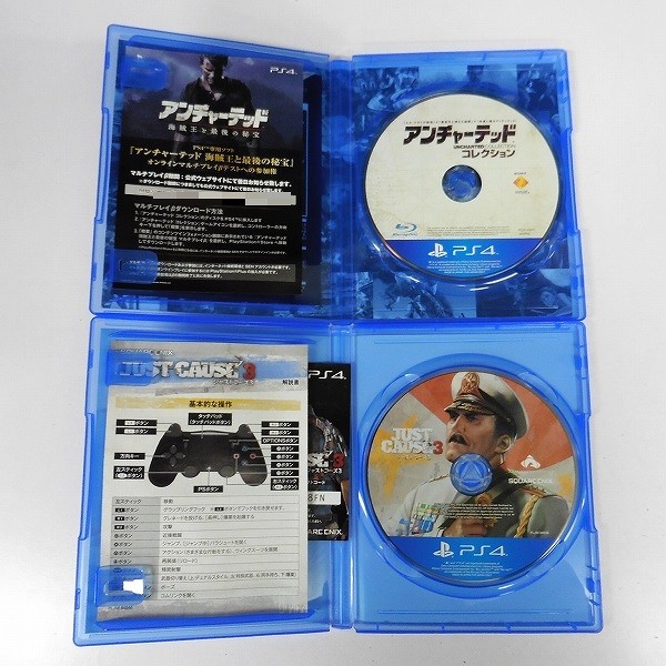 PS4 ソフト ジャストコーズ3 アンチャーテッド FF15 + 初回特典CD_2