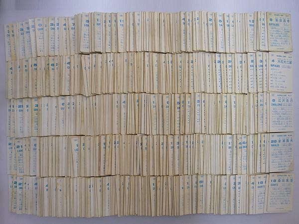 カルビー プロ野球 カード 1987年 当時物 約900枚 衣笠祥雄_2