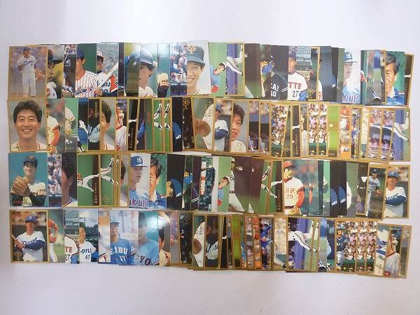 カルビー プロ野球 カード 1987年 約240枚 工藤公康 当時物_2