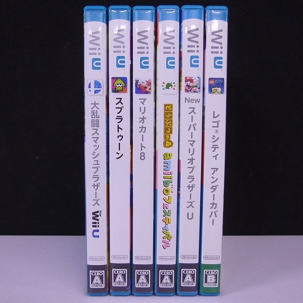 Wii U ソフト スマブラ for WiiU スプラトゥーン マリオカート8 他_2