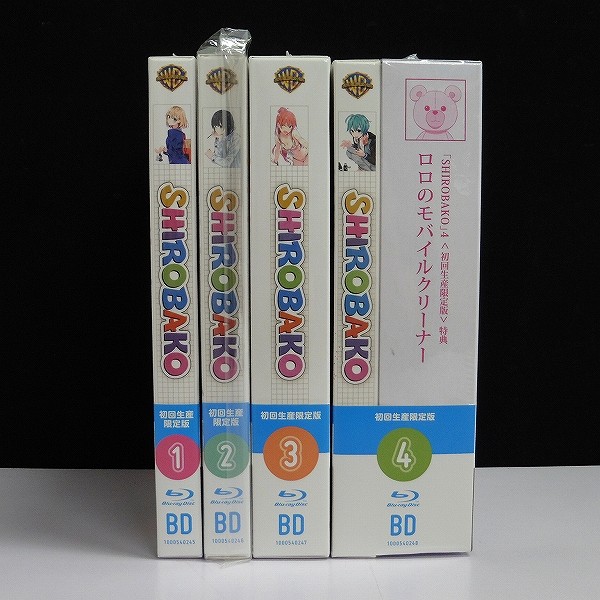 ブルーレイ SHIROBAKO 初回生産限定版 第1～4巻 / Blu-ray_3