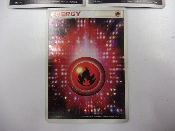 ポケモンカード　炎エネルギー、鋼エネルギー、悪エネルギー、2003,2006年