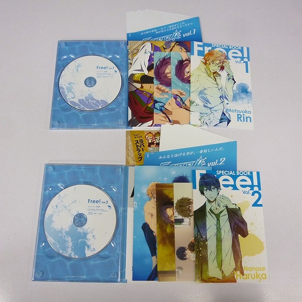 Free! Blu-ray Vol.1～6 スペシャルイベント 岩鳶・鮫柄合同文化祭 フード付きバスタオル_3