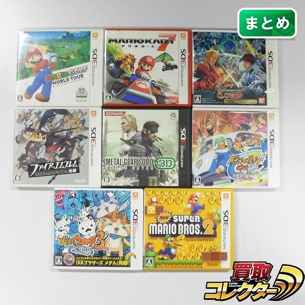 3DS ソフト マリオカート7 ファイアーエムブレム 覚醒 妖怪ウォッチ3 スシ 他_1