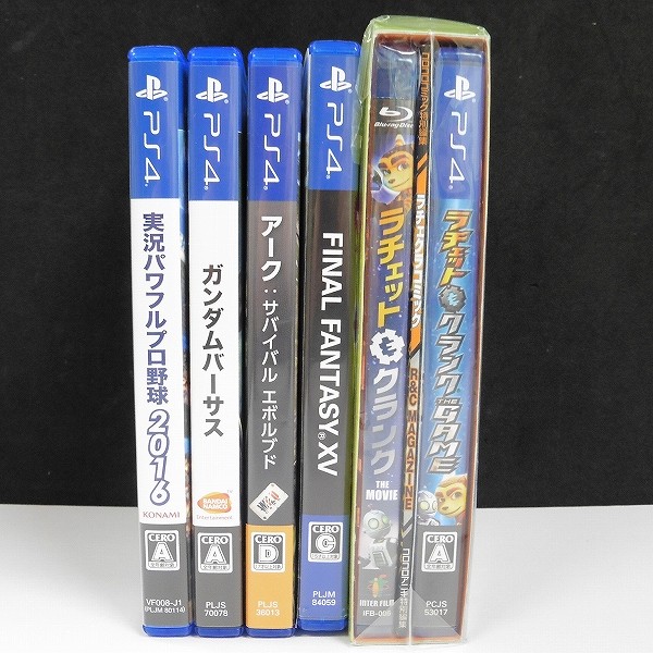 PS4 ソフト FF XV ガンダムバーサス ラチェット&クランク THE GAME 超☆スペシャル限定版 他_2