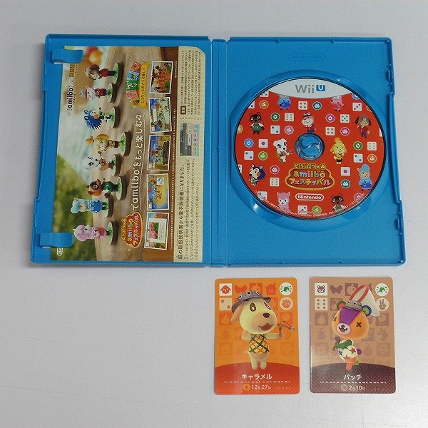 Wii U ソフト 4点 スプラトゥーン マリオカート8 どうぶつの森 amiibo フェスティバル 他_3