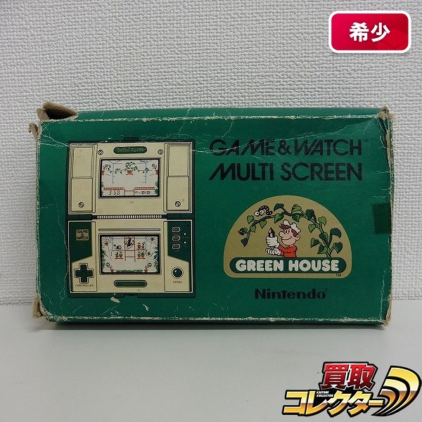 ゲームウォッチ グリーンハウス GH-54 / 任天堂 箱有_1