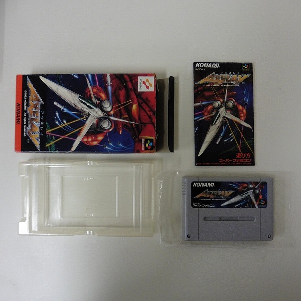 スーパーファミコン ソフト コナミ アクスレイ / KONAMI AXELAY_3