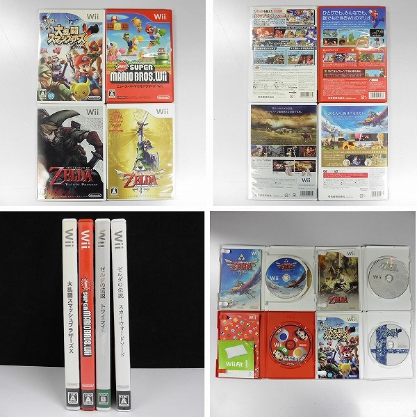 Wii スーパーマリオブラザーズ 25周年記念版 & ソフト スマブラX 他_3