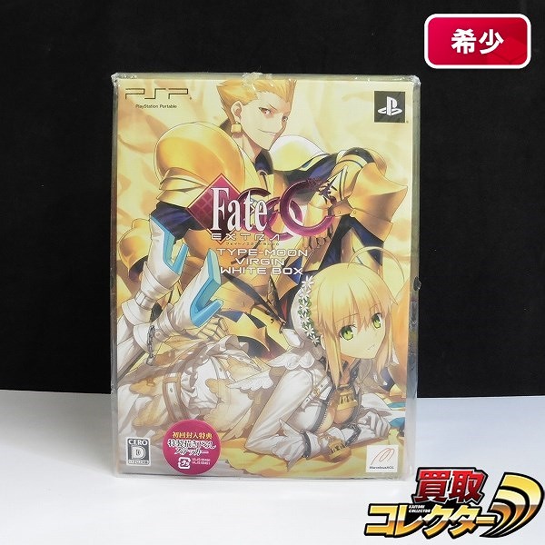 PSP ソフト Fate/EXTRA CCC TYPE-MOON VIRGIN WHITE BOX_1