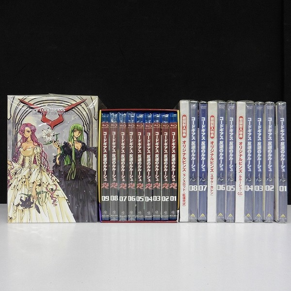 BD DVD コードギアス 反逆のルルーシュ 1期 全9巻 2期 全9巻 / R2_3