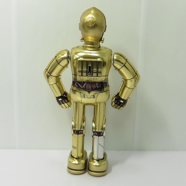 大阪ブリキ玩具 TIN AGE Collection SW C-3PO WIND UP TIN TOY_2