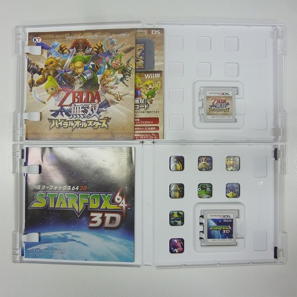 3DS ソフト ゼルダ無双 スターフォックス64 3D スーパーマリオメーカー 他_2