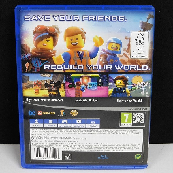 海外版 PS4 ソフト THE LEGO MOVIE2 VIDEOGAME / PlayStation4_2