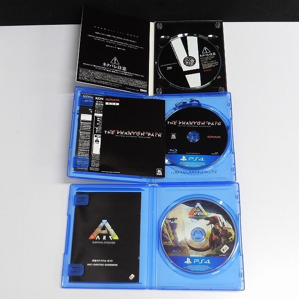 PS4 ソフト 2点 ARK：サバイバルエボルブド メタルギアソリッド5_3