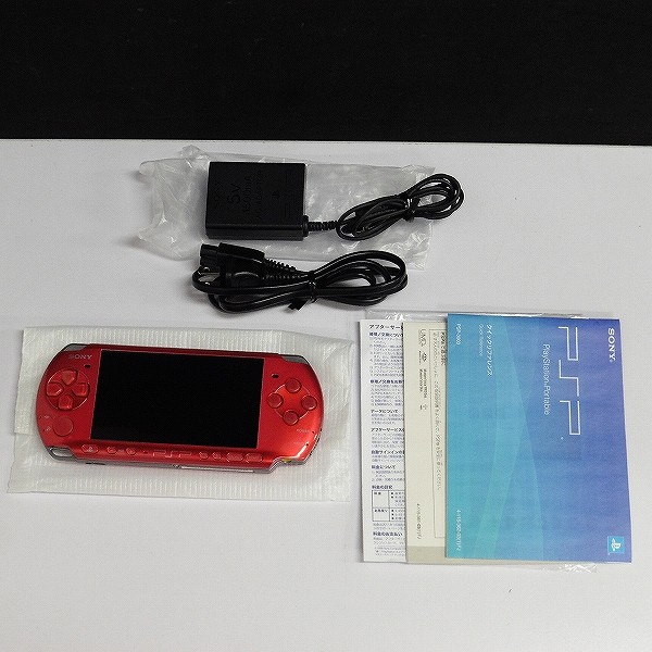 SONY PSP-3000 ピアノブラック ラディアントレッド_3