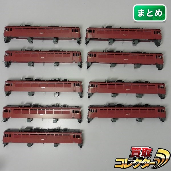 中村精密 EF80型 電気機関車 ボディ ×9 / 鉄道模型_1